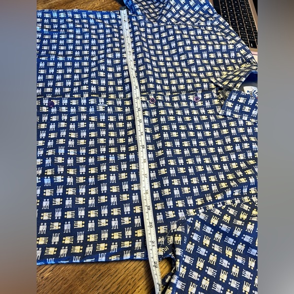 Desigual why!Men's We Love Button Down Dress Shirt size large. Excellent Condi. - Picture 6 of 7